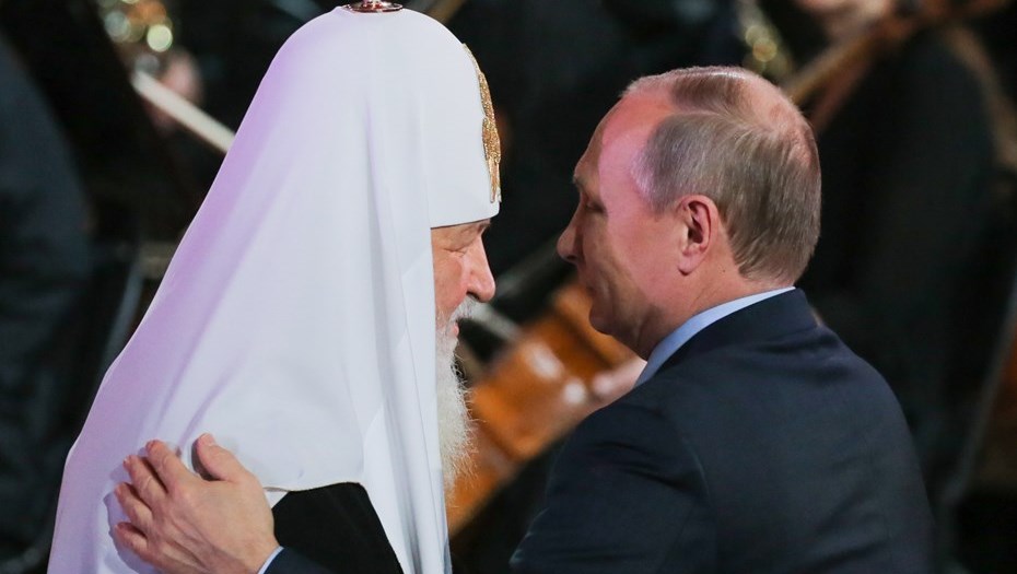 Patriarch of Moscow and All Russia Kirill and V.V.Putin photo